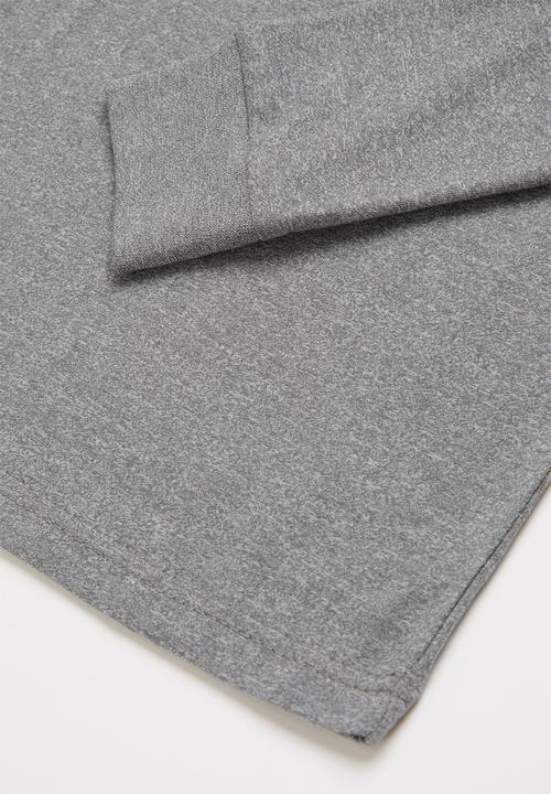 RVCA - Big rvca long sleeve tee boy - grey