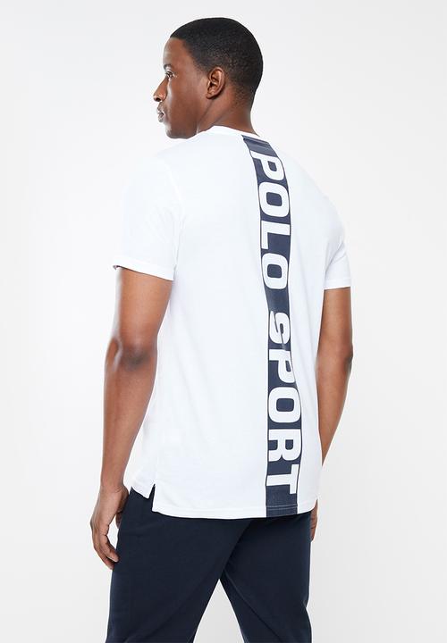 POLO - Men sport pony short sleeve tee - white