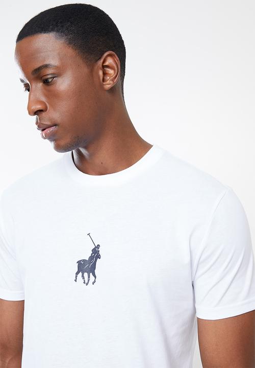 POLO - Men sport pony short sleeve tee - white