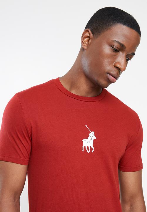 POLO - Men sport pony short sleeve tee - red