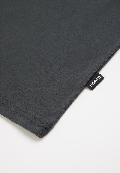 Element - Vertical short sleeve youth - black