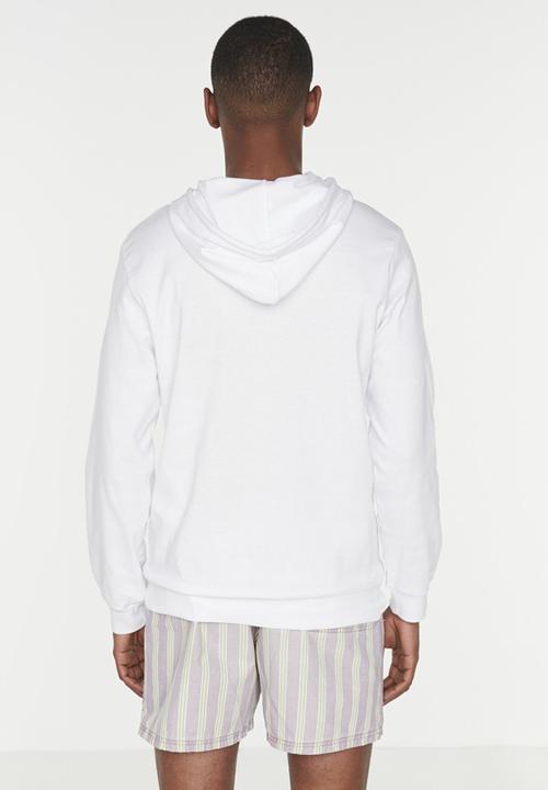 Trendyol - Jess hooded tee - white