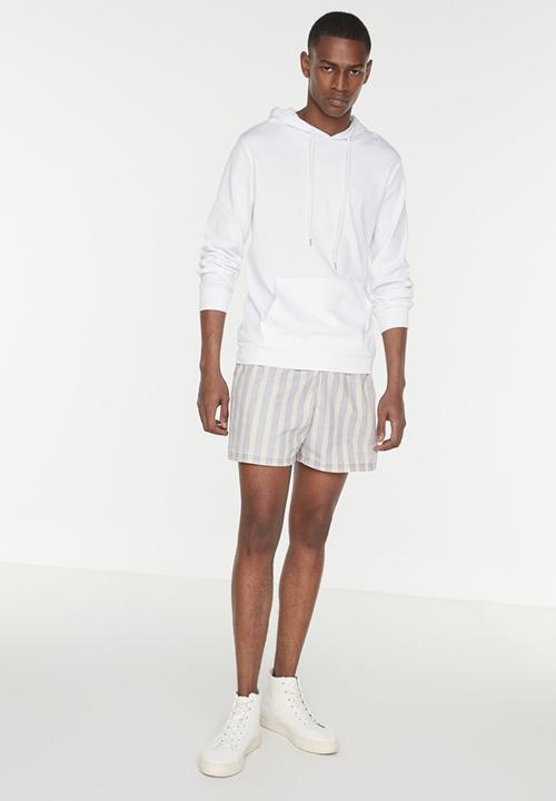 Trendyol - Jess hooded tee - white
