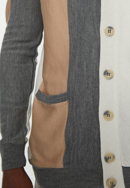 Trendyol - Chez colour block cardigan - multi