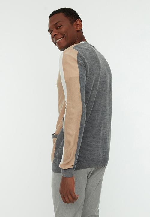 Trendyol - Chez colour block cardigan - multi