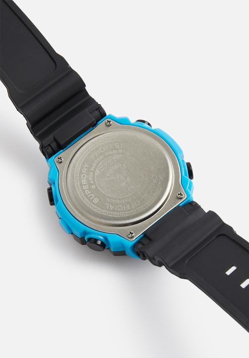 Superdry. - Multi digital watch - black & blue
