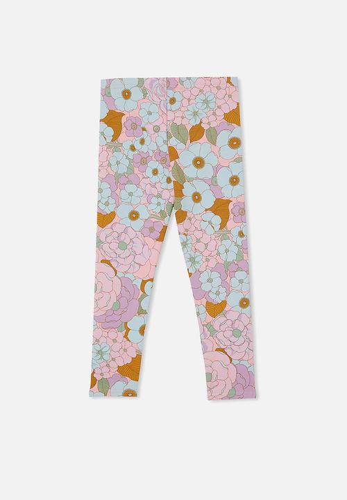 Cotton On - Fleece legging - cali pink