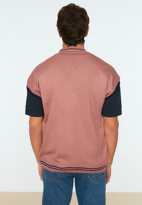 Trendyol - Dave sleeveless knit - rose