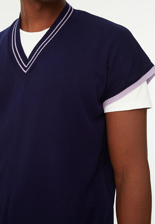 Trendyol - Dave sleeveless knit - navy