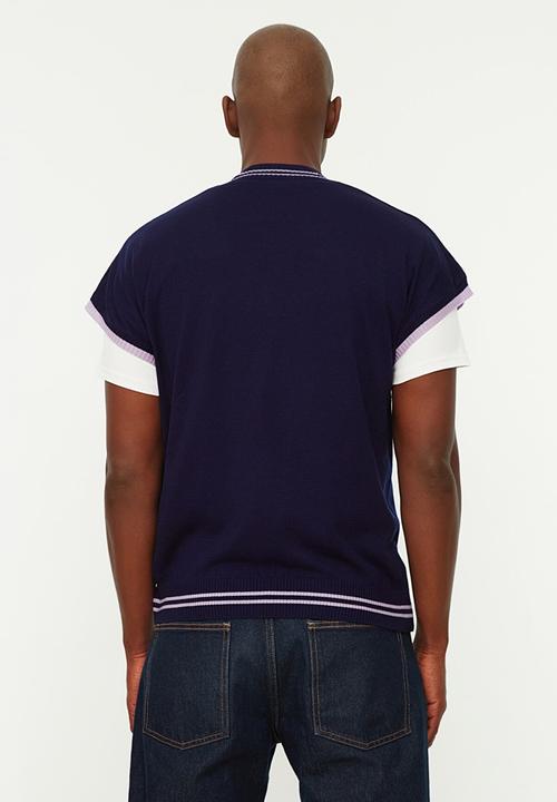 Trendyol - Dave sleeveless knit - navy