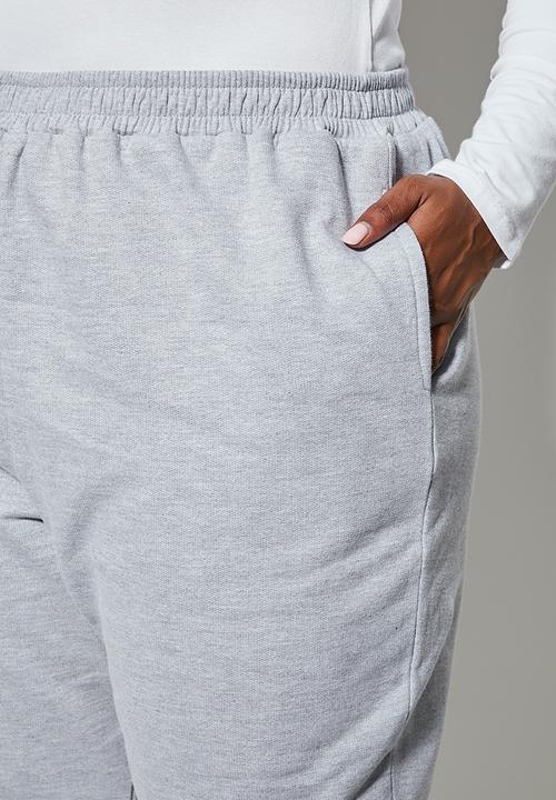 Superbalist - 2 pack track pant- black/grey melange