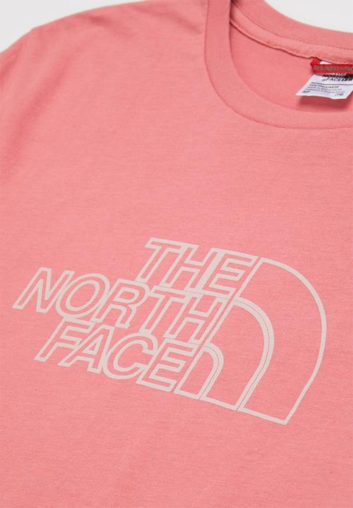 The North Face - Short sleeve easy boyfriend tee - pink
