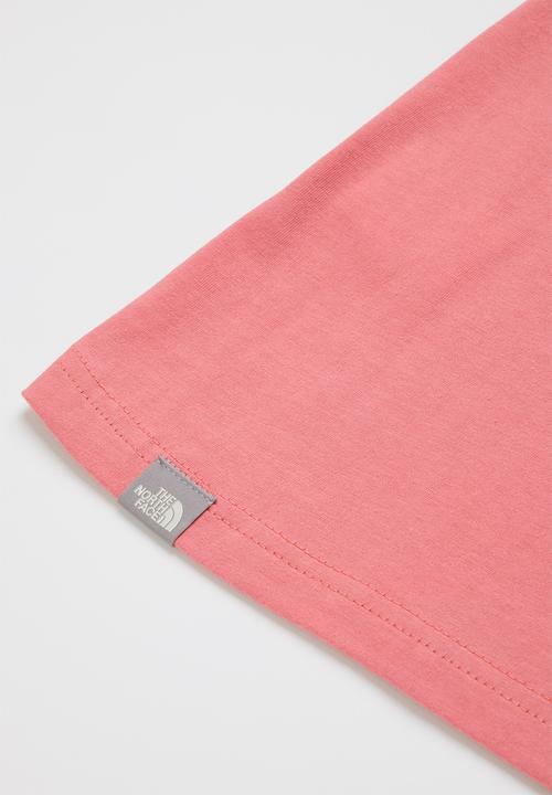 The North Face - Short sleeve easy boyfriend tee - pink