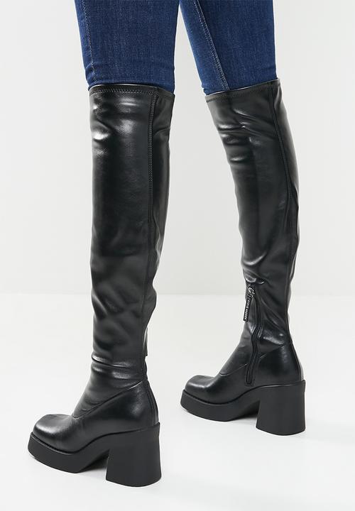 Steve Madden - Upsurge over the knee boot - black