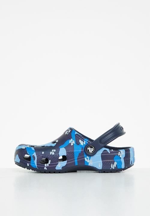 Crocs - Classic camo clog k - navy