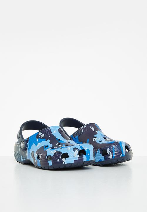 Crocs - Classic camo clog k - navy