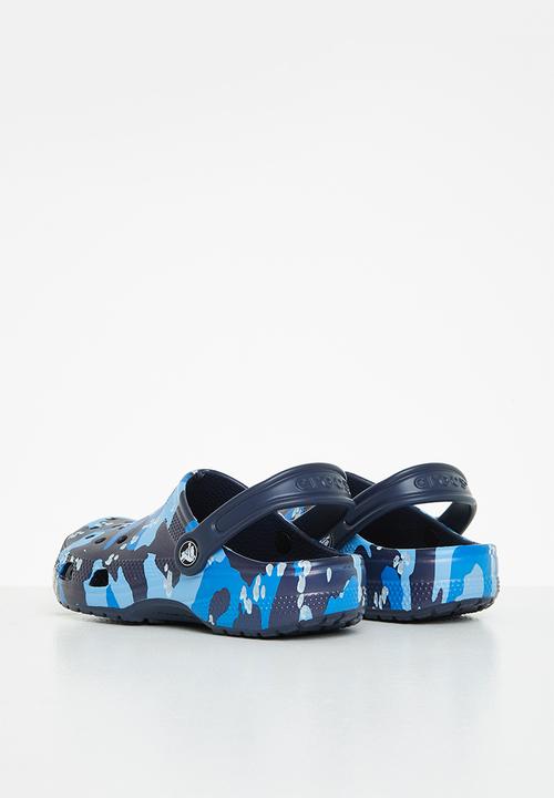 Crocs - Classic camo clog k - navy