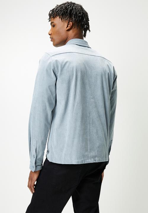 STYLE REPUBLIC - Regular fit corduroy overshirt - pale blue