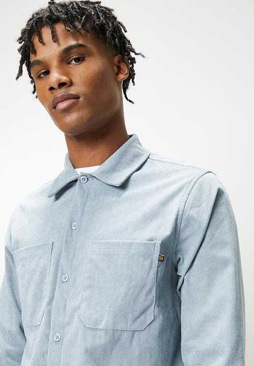 STYLE REPUBLIC - Regular fit corduroy overshirt - pale blue