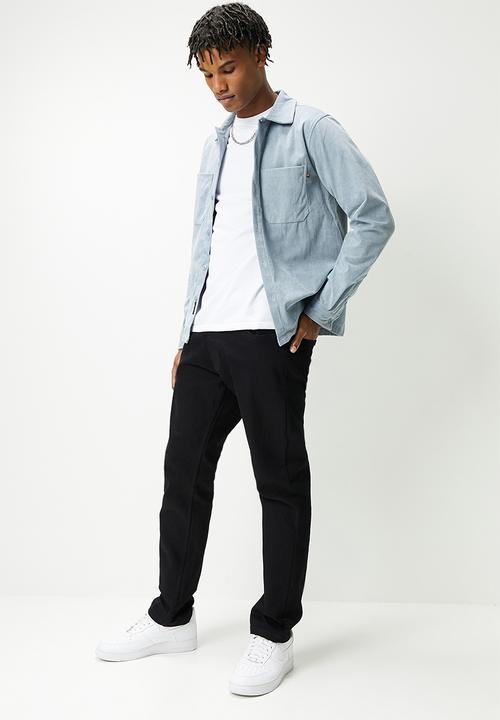 STYLE REPUBLIC - Regular fit corduroy overshirt - pale blue