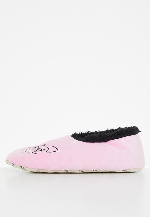 snoozies!® - Cattitude slipper - pink