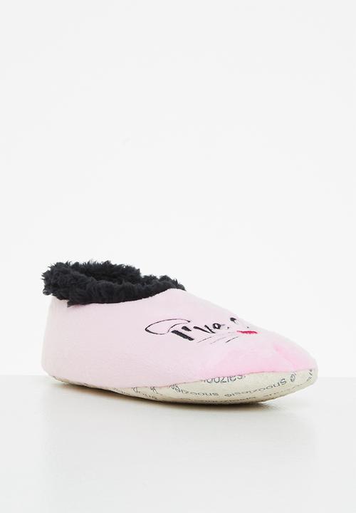 snoozies!® - Cattitude slipper - pink