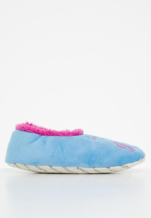 snoozies!® - Knock knock slipper - blue