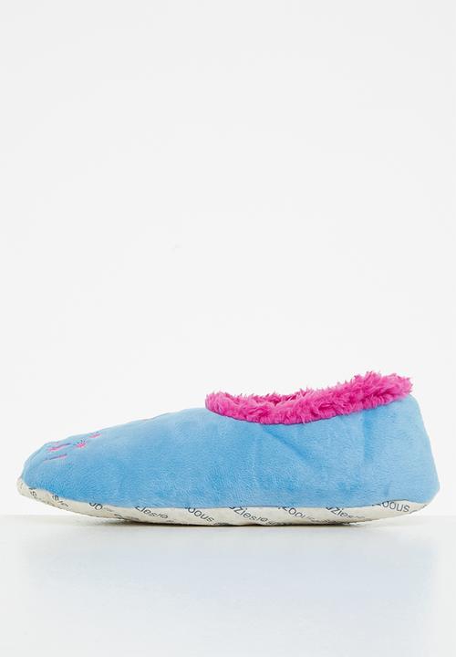 snoozies!® - Knock knock slipper - blue