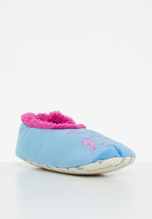 snoozies!® - Knock knock slipper - blue
