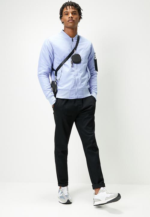 STYLE REPUBLIC - Padded ma1 bomber jacket - dusty blue