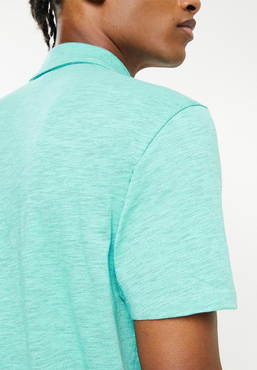 Hurley - Ace vista short sleeve golfer - aura green htr