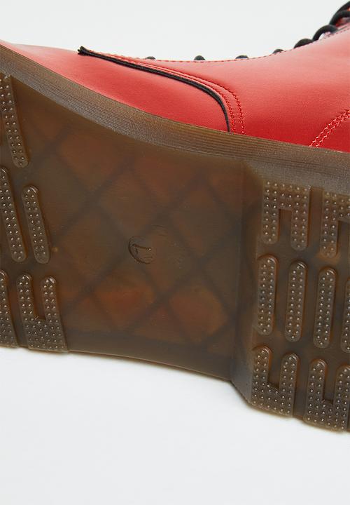 Rock & Co - Krush 1 lace up ankle boot - red