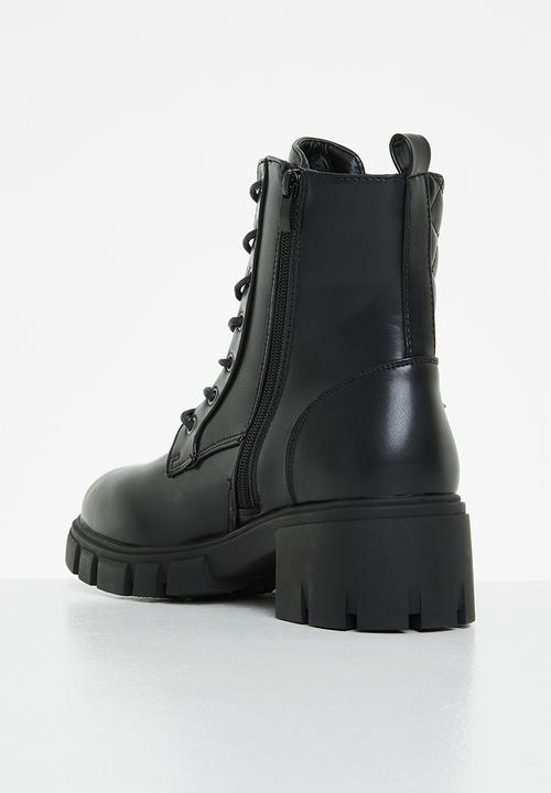 Rock & Co - Stones 2 lace up ankle boot - black