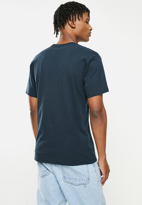 Vans - Mn left chest logo plus - navy & white
