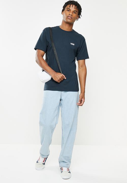 Vans - Mn left chest logo plus - navy & white
