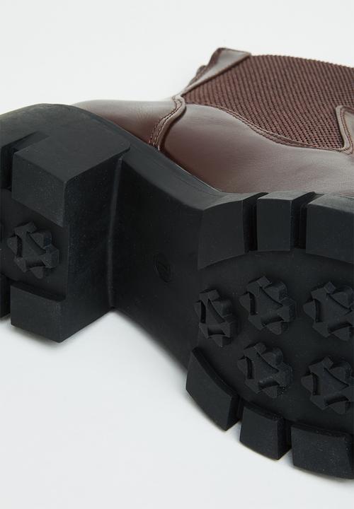 Rock & Co - Stones 1 chelsea boot - chocolate