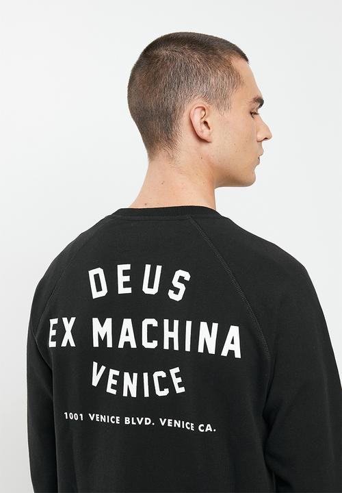 Deus Ex Machina - Venice address crew - black