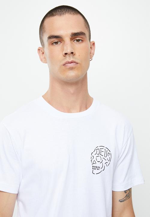 Deus Ex Machina - Venice skull - white