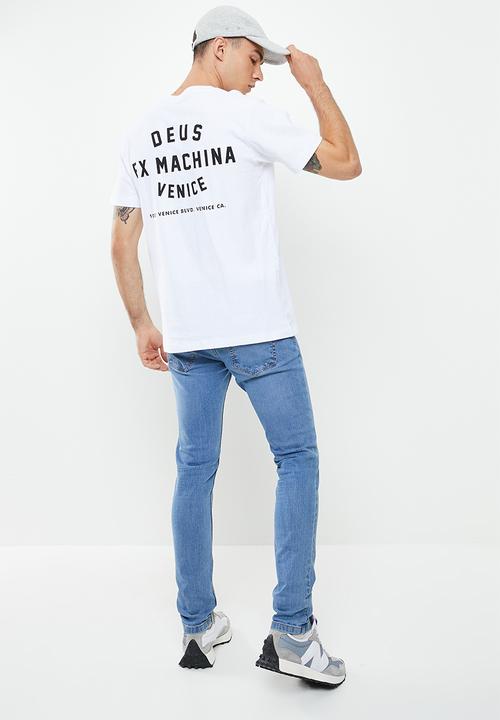 Deus Ex Machina - Venice skull - white