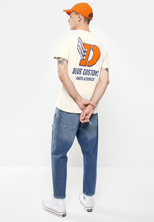 Deus Ex Machina - Gas horns tee - vintage white