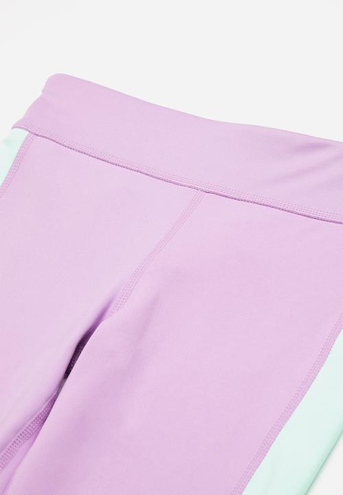 Nike - G nk df one legging - violet shock, cashmere & mint foam