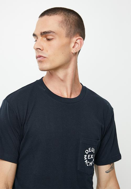 Deus Ex Machina - Deus logo tee - navy