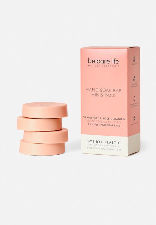 be.bare - Hand Soap Bar Minis - Pack of 4