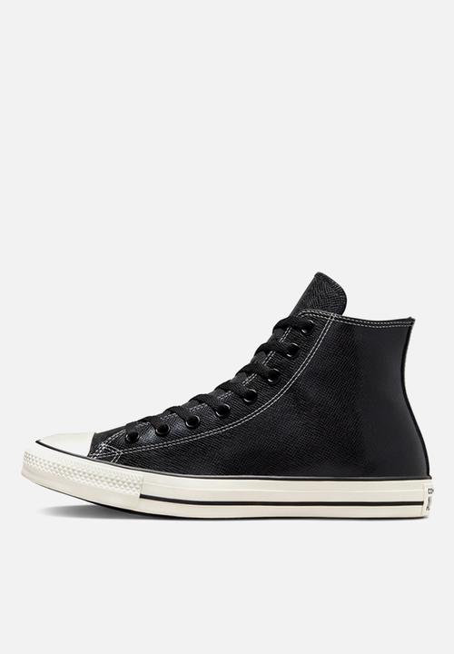 Converse - Chuck taylor all star embossed leather hi - black/egret/black