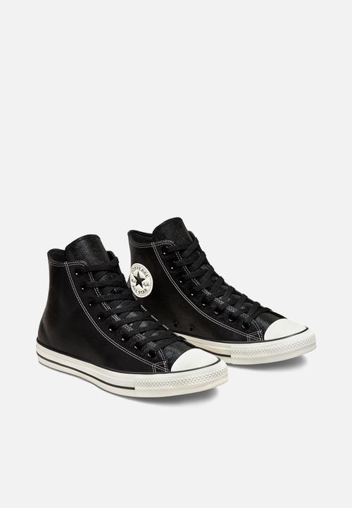 Converse - Chuck taylor all star embossed leather hi - black/egret/black