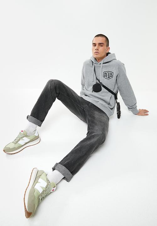 Deus Ex Machina - Venice address hoodie - grey marle