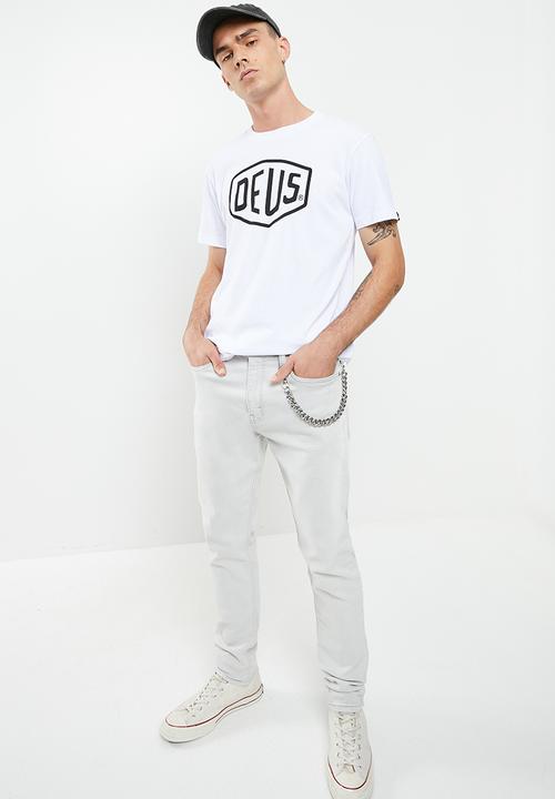 Deus Ex Machina - Shield tee - white