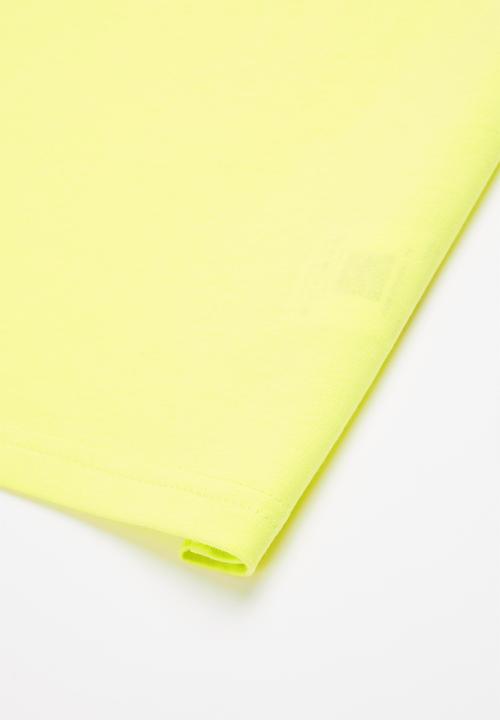 PUMA - Brand love tee b - yellow 