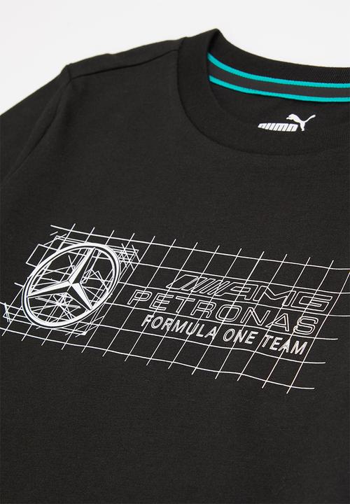 PUMA - Mapf1 kids logo tee + - black 
