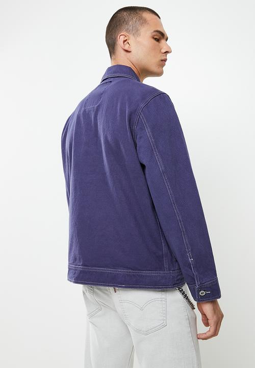 Deus Ex Machina - Bull twill jacket - workwear blue